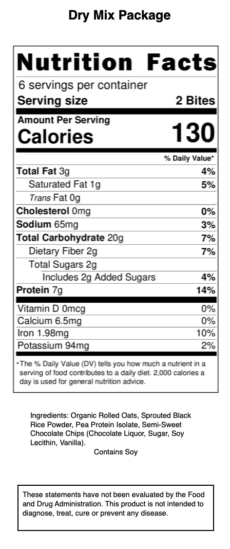 Energy Bite Mix