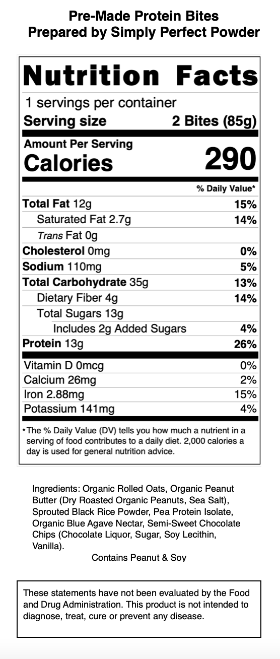 Energy Bite Mix